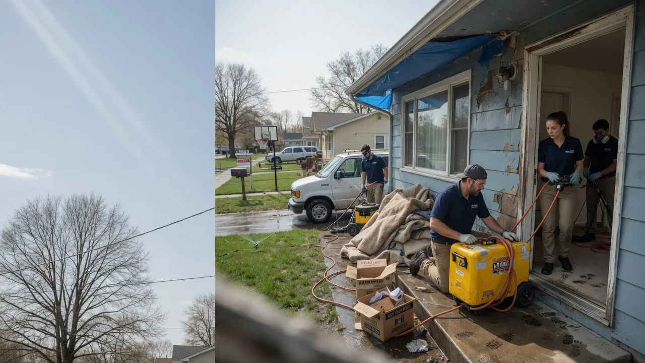 Basement Flood Cleanup in Gobles, MI near me